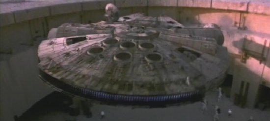 Millenium Falcon liftoff #1