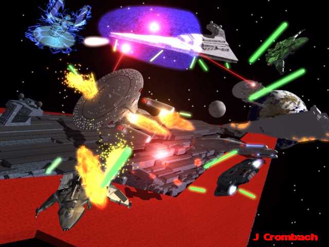 star wars vs star trek ships