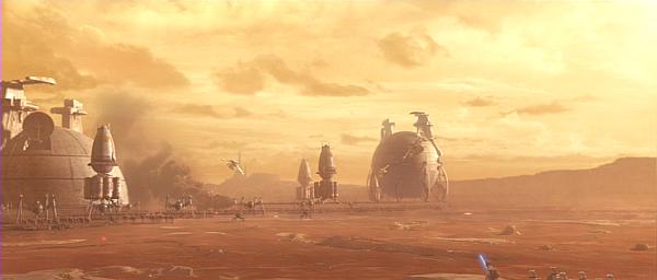 Geonosis battlefield