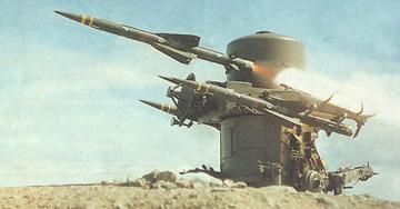 The British Rapier anti-aircraft missile system