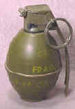 American M61 fragmentation grenade